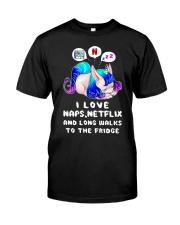 Unicorn Naps Netflix Classic T-Shirt thumbnail