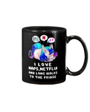 Unicorn Naps Netflix Mug thumbnail