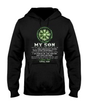 Viking Dad Son Don't Forget I Love You Hooded Sweatshirt tile