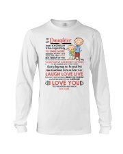 Family Daughter Dad Today Is A Good Day Long Sleeve Tee thumbnail