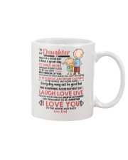 Family Daughter Dad Today Is A Good Day Mug front