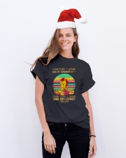 Sometimes I Wanna Kick My Husband Unicorn Classic T-Shirt lifestyle-holiday-crewneck-front-1