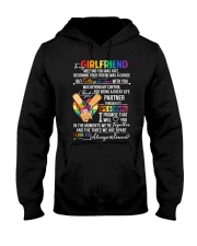 LGBT Girlfriend Ups And Downs Love Hooded Sweatshirt thumbnail