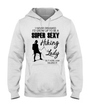 Hiking Super sexy Hiking lady Hooded Sweatshirt thumbnail