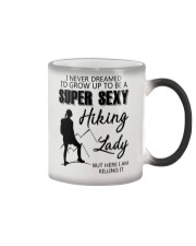 Hiking Super sexy Hiking lady Color Changing Mug thumbnail