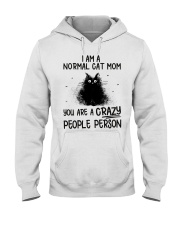 I Am A Normal Cat Mom Hooded Sweatshirt thumbnail