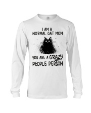 I Am A Normal Cat Mom Long Sleeve Tee thumbnail