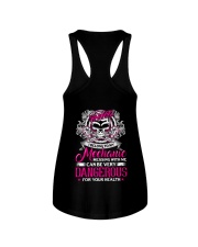 Mechanic Shirt: Warning I Belong To My Mechanic Ladies Flowy Tank thumbnail