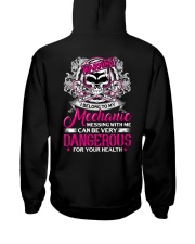 Mechanic Shirt: Warning I Belong To My Mechanic Hooded Sweatshirt thumbnail