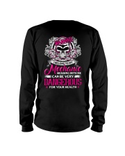 Mechanic Shirt: Warning I Belong To My Mechanic Long Sleeve Tee thumbnail