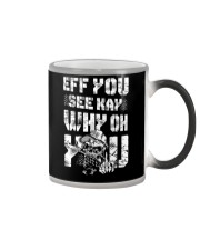 Eff you Trucker shirt Color Changing Mug thumbnail