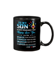 Autism Always Remember Mommy Loves You Son Mom Mug front