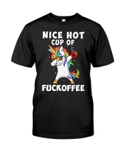 Unicorn Nice Hot Fkoffee Classic T-Shirt thumbnail