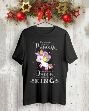 Unicorn Princess Queen King T-shirt Classic T-Shirt lifestyle-holiday-crewneck-front-2