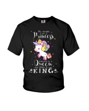 Unicorn Princess Queen King T-shirt Youth T-Shirt thumbnail