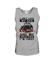 Farmer only love tractor Unisex Tank thumbnail