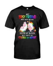 Unicorn Best Friend T-shirt Classic T-Shirt front