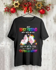 Unicorn Best Friend T-shirt Classic T-Shirt lifestyle-holiday-crewneck-front-2