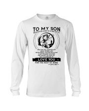 Fishing Son Dad Love You For The Rest Of Mine Long Sleeve Tee thumbnail