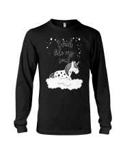 Unicorn Black Like My Soul Mug Long Sleeve Tee thumbnail