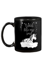 Unicorn Black Like My Soul Mug Mug back