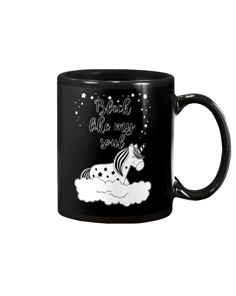 Unicorn Black Like My Soul Mug Mug