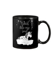 Unicorn Black Like My Soul Mug Mug front