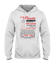 Family Fiancee The Clock The Moon Hooded Sweatshirt thumbnail