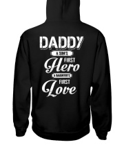 Daddy Son's First Hero Daughter's First Love Hooded Sweatshirt thumbnail