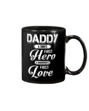 Daddy Son's First Hero Daughter's First Love Mug thumbnail