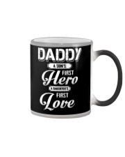 Daddy Son's First Hero Daughter's First Love Color Changing Mug thumbnail