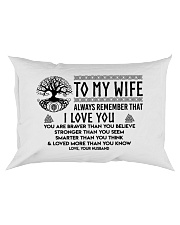 Viking I love you Wife Rectangular Pillowcase front