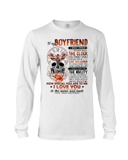 Butterfly Boyfriend Clock Ability Moon Long Sleeve Tee thumbnail
