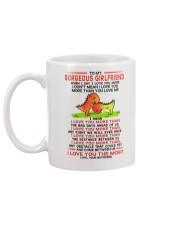 Dinosaur Girlfriend I Love You Most Mug back