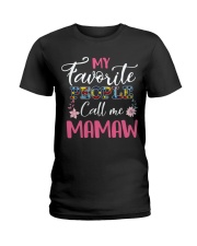 Autism Mamaw Grandma Ladies T-Shirt thumbnail