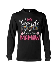 Autism Mamaw Grandma Long Sleeve Tee thumbnail