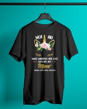 Unicorn Moms Hiding From Their Children Classic T-Shirt lifestyle-mens-crewneck-front-3