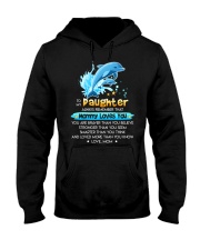 Dolphin Daughter Mom Mommy Loves You Hooded Sweatshirt thumbnail