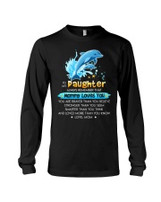 Dolphin Daughter Mom Mommy Loves You Long Sleeve Tee thumbnail
