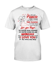 Family Fiancee Be Yours Clock Moon Classic T-Shirt thumbnail