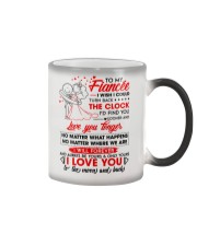 Family Fiancee Be Yours Clock Moon Color Changing Mug thumbnail