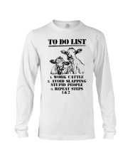 Farmer to do list shirt Long Sleeve Tee thumbnail