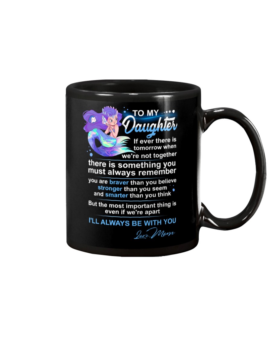 Mermaid Daughter Always Remember Mug