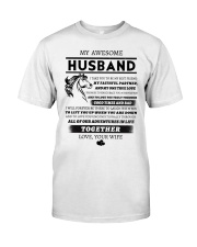Faithful Partner True Love Wife Horse Classic T-Shirt thumbnail