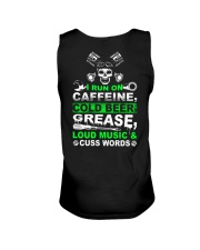 I Run On Caffeine Unisex Tank thumbnail