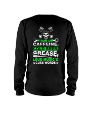 I Run On Caffeine Long Sleeve Tee thumbnail