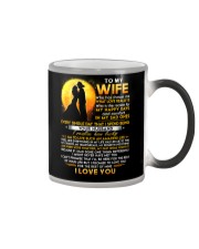 Firefighter Wife Lucky To Live Amazing Life Color Changing Mug thumbnail