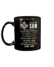 Freemason Dear my Son Always Remember Mug back