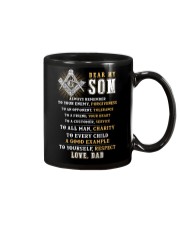 Freemason Dear my Son Always Remember Mug front