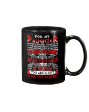Daughter Gift From The Heavens Viking Mug front